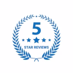 5 star review vector badges 5 star rating logo vector icons badges 526569 1097